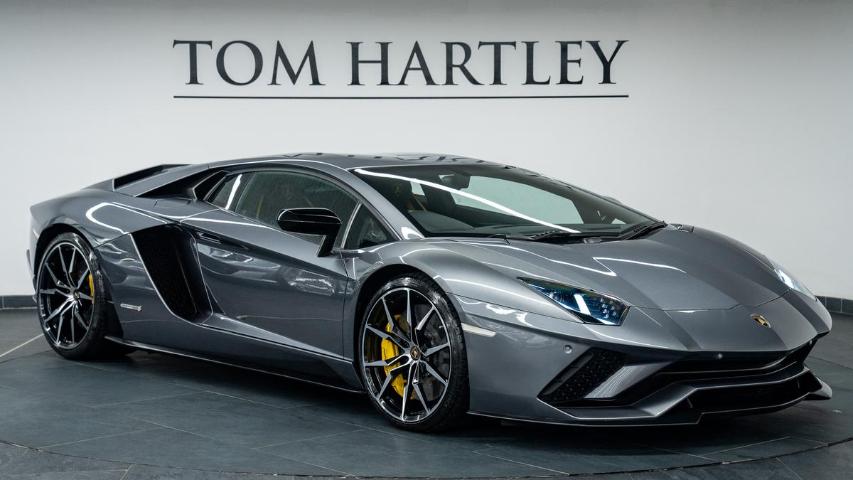 Used 2018 LAMBORGHINI Aventador LP740-4 S Grigio Estoque at Tom Hartley