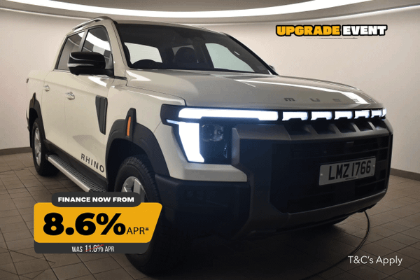 Used 2026 KGM Musso 2.2D Rhino Pickup 4dr Diesel Auto 4WD Euro 6 (202 ps) Grand White at SERE Motors