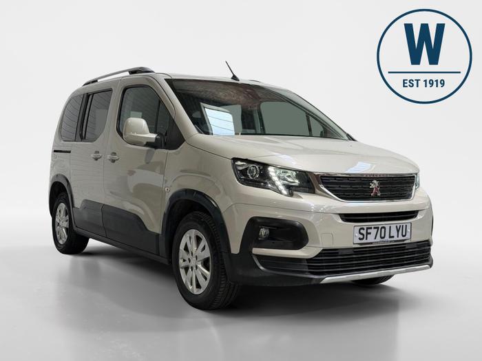 Used 2020 Peugeot Rifter 1.5 BlueHDi Allure Standard MPV 5dr Diesel EAT Euro 6 (s/s) (130 ps) Beige at Windsors of Wallasey