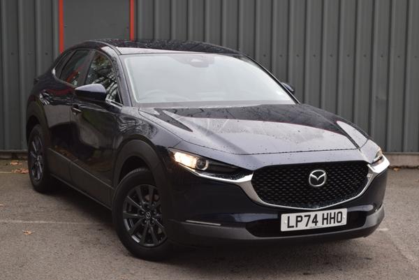 Used 2025 Mazda CX-30 2.5 e-Skyactiv G MHEV [140] Centre-Line 5dr Auto Blue at SERE Motors