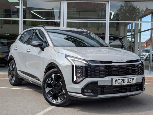 Used 2026 Kia Sportage 1.6 h T-GDi GT-Line SUV 5dr Petrol Hybrid Auto Euro 6 (s/s) (235 bhp) Wolf Grey at Piccadilly Motors