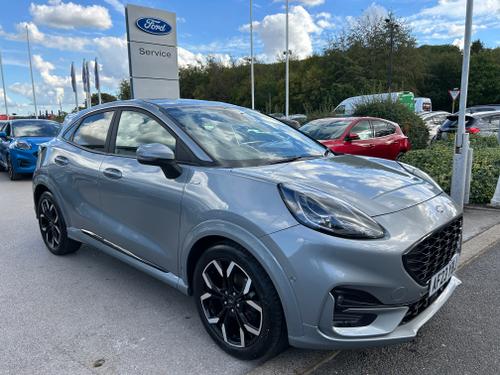 Used 2023 Ford Puma 1.0 MHEV ST-LINE X 155PS MILD HYBRID Solar Silver at Lawtons of Tadcaster