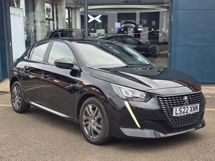 Used 2022 Peugeot 208 1.2 PureTech Active Premium Hatchback 5dr Petrol Manual Euro 6 (s/s) (100 ps) Black at Windsors of Wallasey