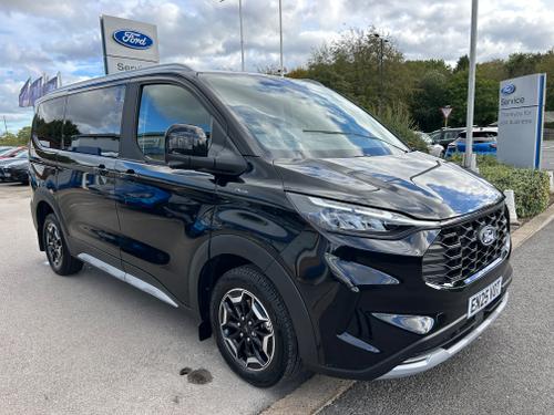 Used 2025 Ford Tourneo Custom 2.0 ECOBLUE ACTIVE 8 SEAT 170PS DIESEL AUTO LOW MILEAGE Agate Black at Lawtons of Tadcaster
