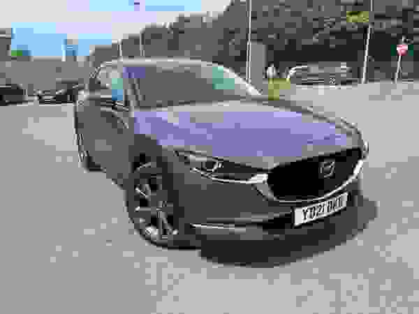 Used 2021 Mazda CX-30 2.0 Skyactiv-X MHEV GT Sport Tech 5dr AWD Grey at Chippenham Motor Company