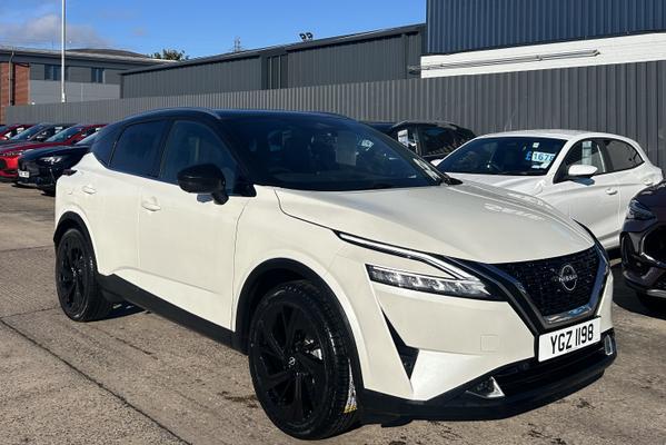 Used 2022 Nissan QASHQAI 1.3 DiG-T MH 158 Tekna+ 5dr Xtronic White at SERE Motors