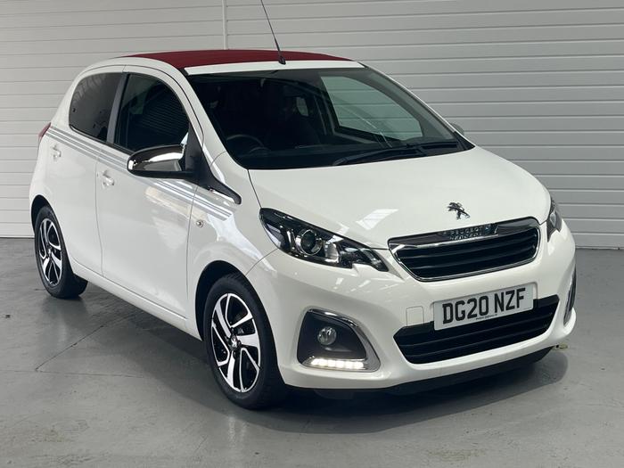 Used 2020 Peugeot 108 COLLECTION TOP WHITE at Windsors of Wallasey