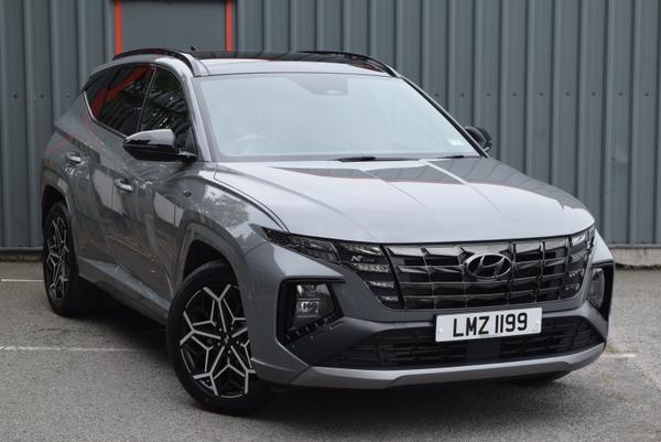 Used 2022 Hyundai TUCSON 1.6 TGDi Hybrid 230 N Line S 5dr 2WD Auto Grey at SERE Motors