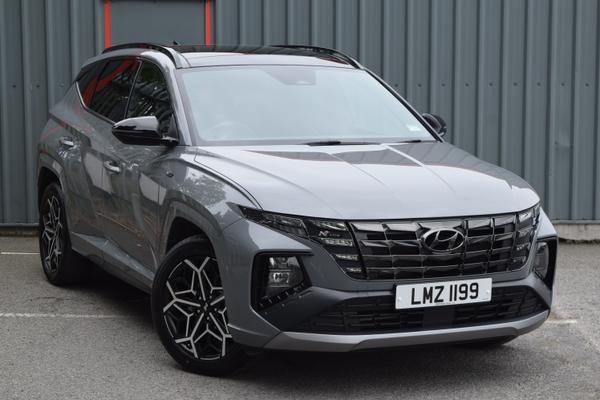 Used 2022 Hyundai TUCSON 1.6 TGDi Hybrid 230 N Line S 5dr 2WD Auto Grey at SERE Motors