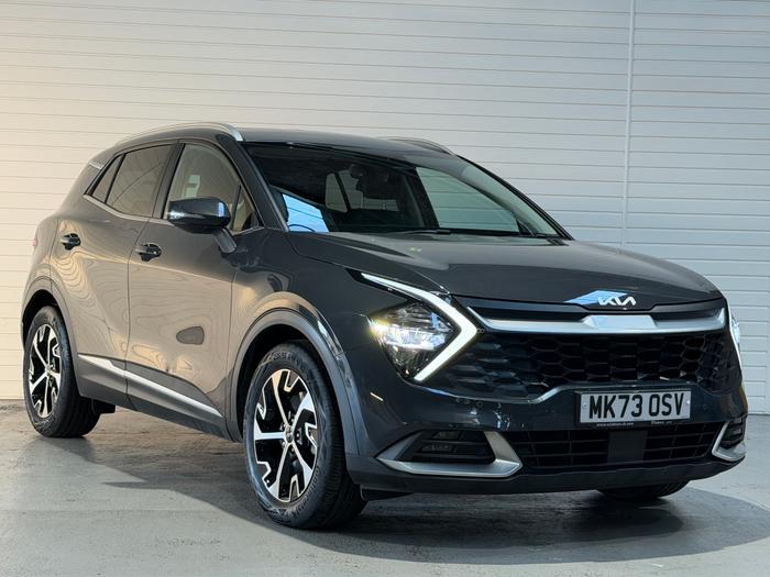 Used 2023 Kia Sportage 1.6 T-GDi 3 SUV 5dr Petrol Manual Euro 6 (s/s) (148 bhp) Grey at Windsors of Wallasey