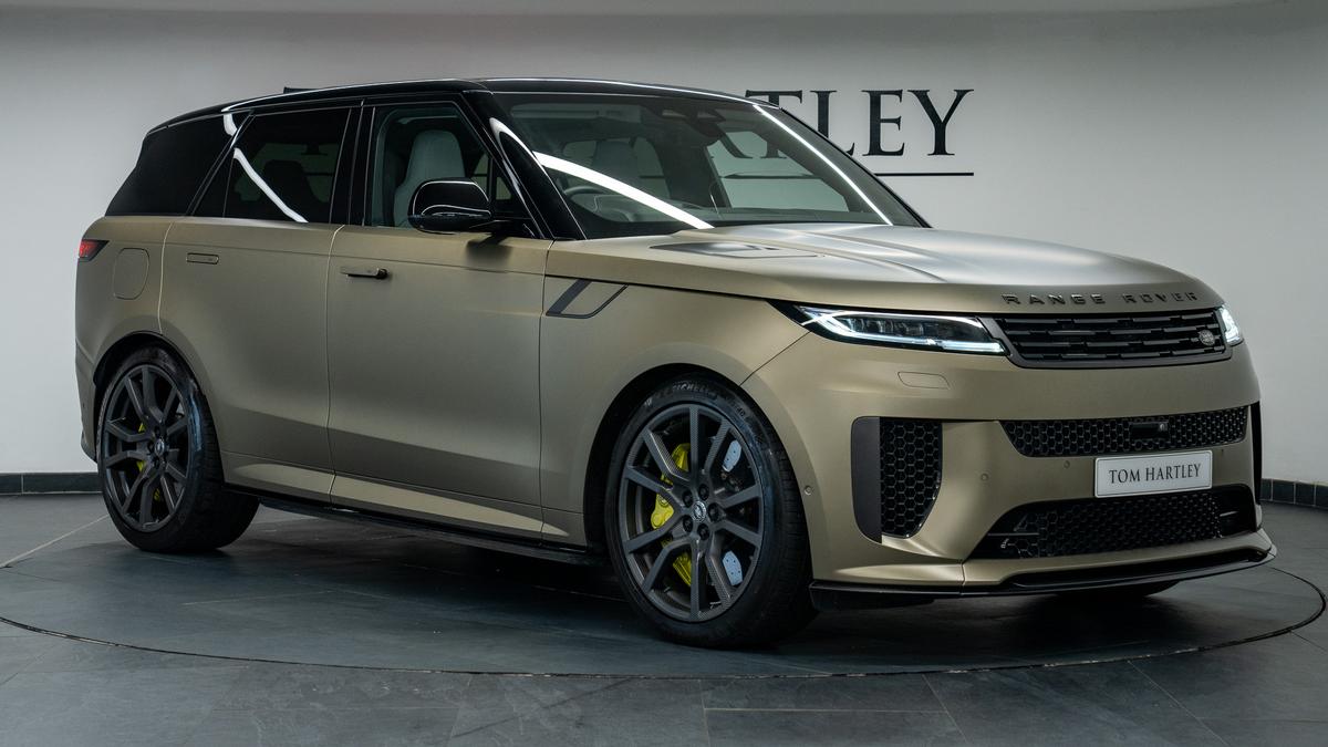 Used 2024 Land Rover Range Rover Sport P635 V8 SV Edition One Carbon Bronze SV Ultra Metallic Carbon Bronze Matt at Tom Hartley