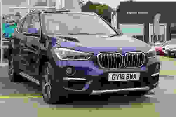 Used 2018 BMW X1 2.0 20i xLine SUV 5dr Petrol Auto xDrive Euro 6 (s/s) (192 ps) Blue at Richard Sanders