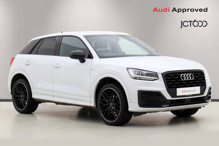 Used 2019 AUDI Q2 1.5 TFSI CoD 35 Black Edition SUV 5dr Petrol S Tronic Euro 6 (s/s) (150 ps) White at JCT600