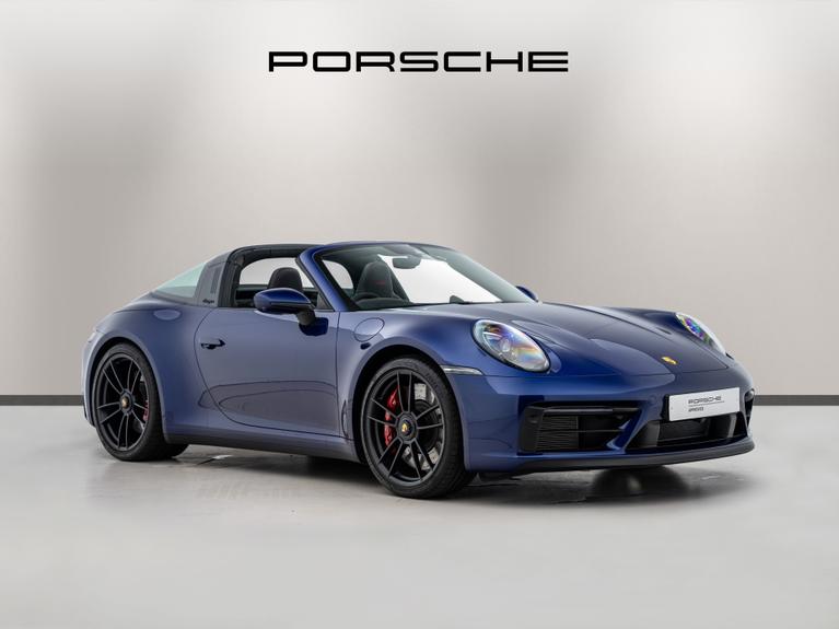 Used 2023 PORSCHE 911 3.0T 992 4 GTS Targa 2dr Petrol PDK 4WD Euro 6 (s/s) (480 ps) Blue at JCT600