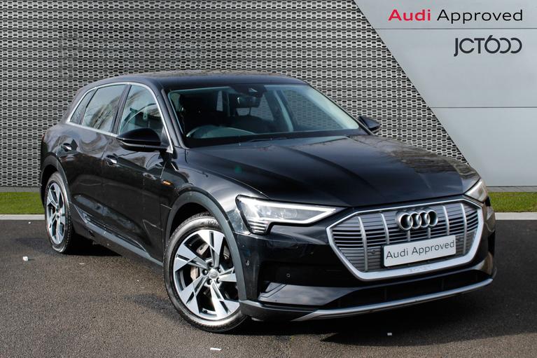 Used 2020 Audi e-tron E-tron 55 quattro Mythos Black at JCT600