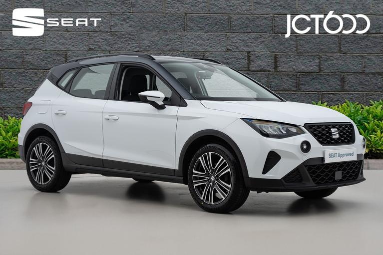 Used 2021 SEAT Arona 1.0 TSI EVO SE Technology SUV 5dr Petrol Manual Euro 6 (s/s) (95 ps) Nevada White at JCT600