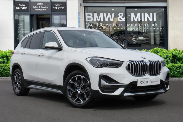 Used 2021 BMW X1 SDRIVE20I XLINE Alpine White at JCT600