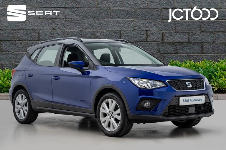 Used 2020 SEAT Arona 1.0 TSI GPF SE Technology SUV 5dr Petrol Manual Euro 6 (s/s) (95 ps) Blue at JCT600