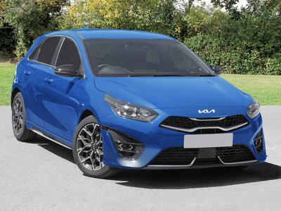 Used 2022 Kia CEED 1.5 T-GDi GT-Line Hatchback 5dr Petrol Manual Euro 6 (s/s) (158 bhp) Blue at Gravells