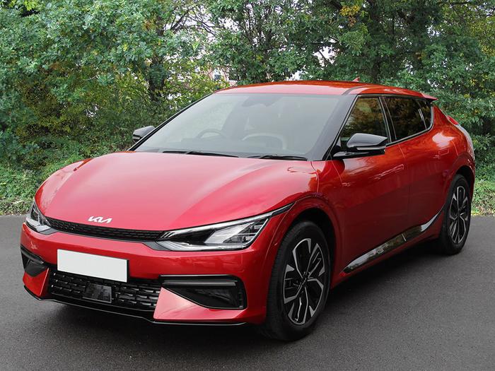 Kia EV6 77.4 kWh GT-LINE in Runway Red £42,990