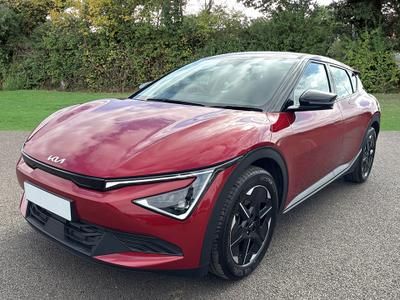 Used 2025 Kia EV6 84kWh Air Hatchback 5dr Electric Auto (225 bhp) runway red at Gravells