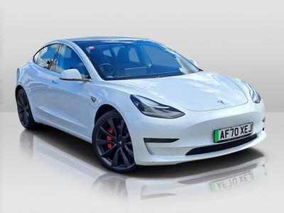 Used 2020 TESLA MODEL 3 (DUAL MOTOR) PERFORMANCE SALOON 4DR ELECTRIC AUTO 4WDE (PERFORMANCE UPGRADE) (449 BHP) at Hartwell Group
