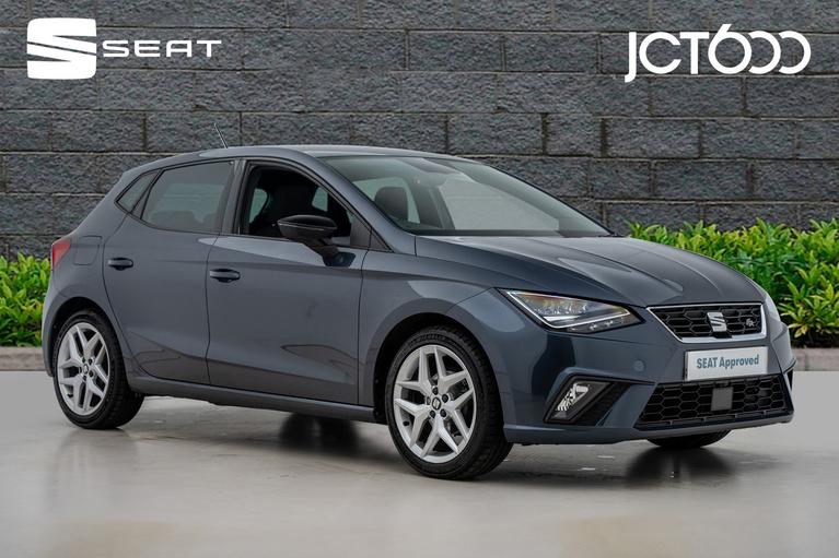 Used 2020 SEAT Ibiza 1.0 TSI FR Hatchback 5dr Petrol Manual Euro 6 (s/s) GPF (95 ps) Magnetic Grey at JCT600