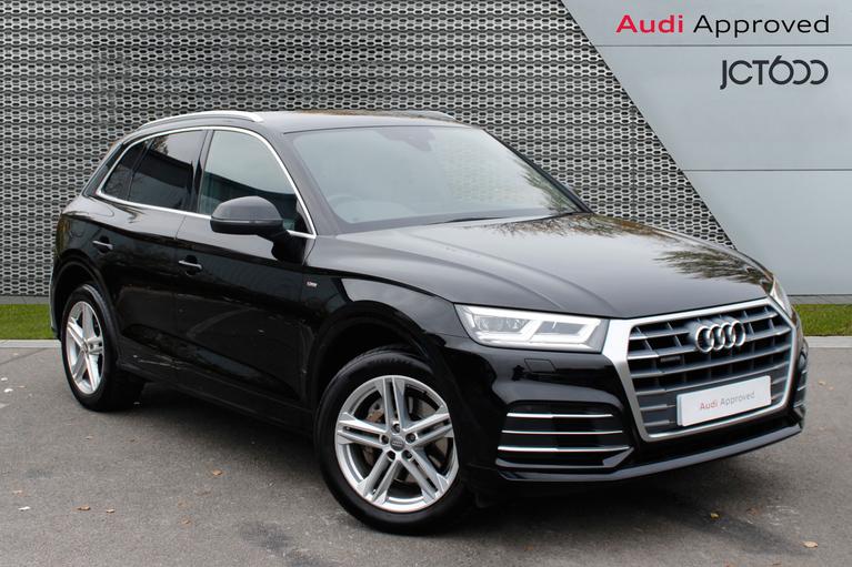 Used 2018 Audi Q5 S Line 40TDI quattro 204PS S Tronic Brilliant Black at JCT600