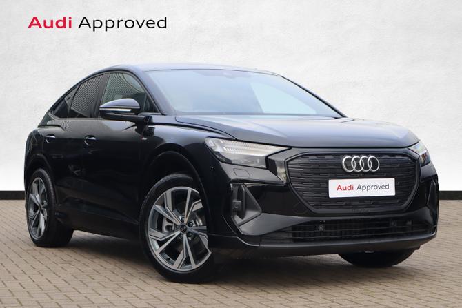 audi e tron sportback black edition