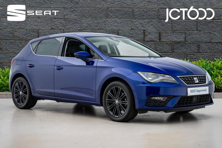 Used 2020 SEAT Leon 1.5 TSI EVO XCELLENCE Lux Hatchback 5dr Petrol Manual Euro 6 (s/s) (150 ps) Mystery Blue at JCT600