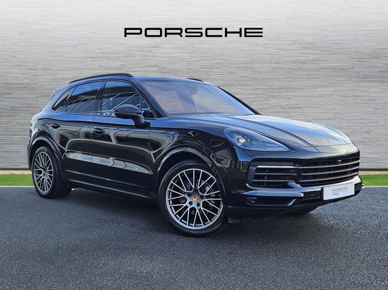 Used 2023 PORSCHE Cayenne 3.0T V6 Platinum Edition SUV 5dr Petrol TiptronicS 4WD Euro 6 (s/s) (340 ps) Black at JCT600