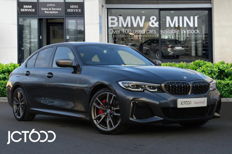 Used 2021 BMW 3 Series M340i Saloon Petrol Hybrid XDrive Mineral Grey at JCT600