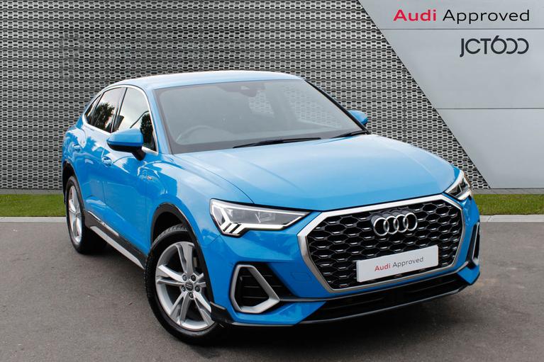 Used 2020 Audi Q3 Sportback S Line 35TDI 150PS S Tronic Turbo Blue at JCT600