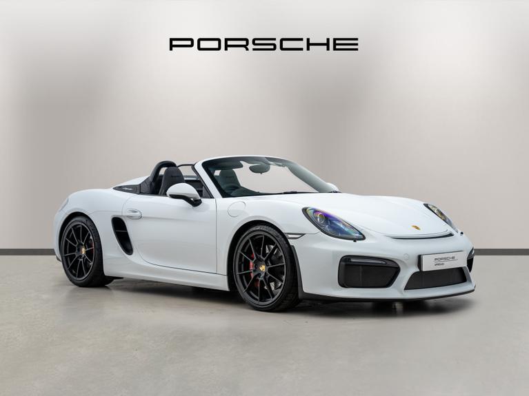 Used 2015 PORSCHE Boxster 3.8 981 Spyder 2dr Petrol Manual Euro 6 (s/s) (375 ps) White at JCT600