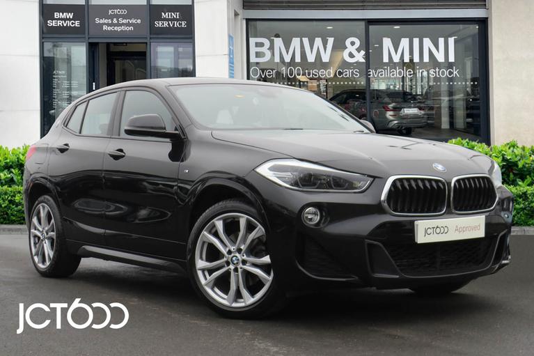 Used 2019 BMW X2 18i M Sport 5dr sDrive Black Sapphire at JCT600