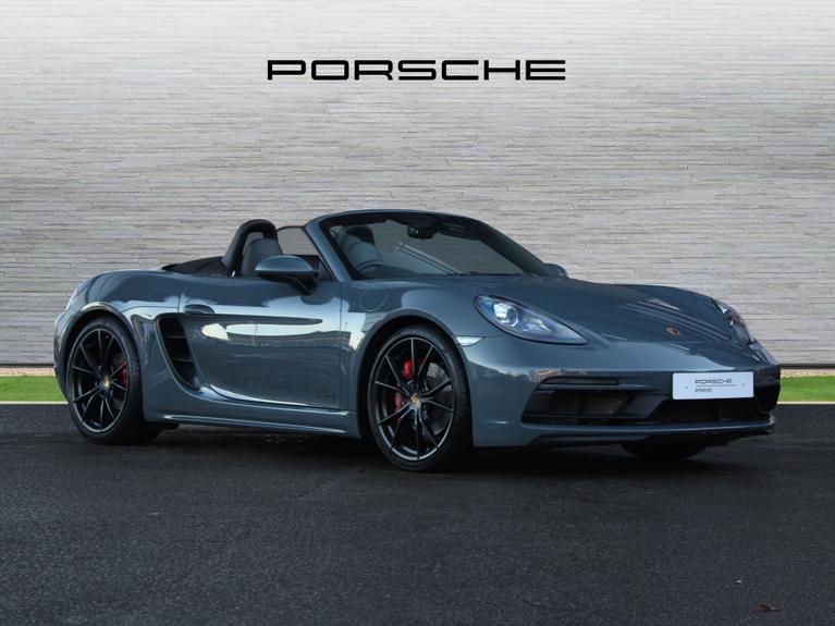 Used 2018 PORSCHE 718 Boxster 2.5T GTS Convertible 2dr Petrol PDK Euro 6 (s/s) (365 ps) Blue at JCT600