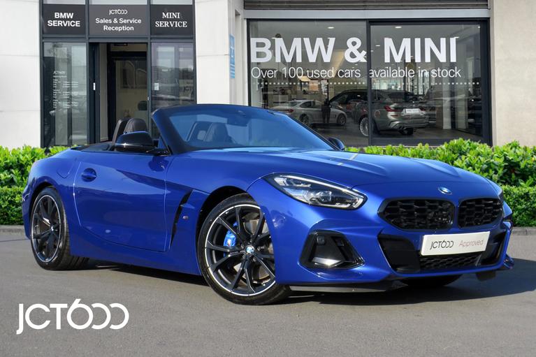 Used 2023 BMW Z4 M40i Convertible sDrive Portimao Blue at JCT600