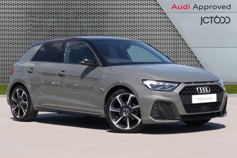 Used 2023 AUDI A1 1.0 TFSI 30 Black Edition Sportback 5dr Petrol Manual Euro 6 (s/s) (110 ps) Grey at JCT600