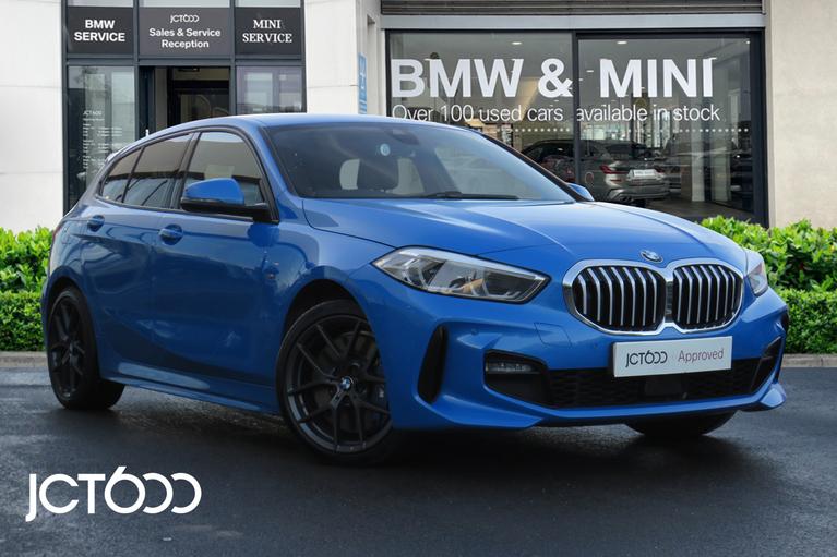 Used 2020 BMW 1 Series 118d M Sport Misano Blue at JCT600