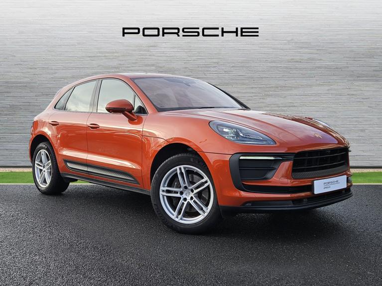 Used 2021 PORSCHE Macan 2.0T SUV 5dr Petrol PDK 4WD Euro 6 (s/s) (265 ps) Orange at JCT600