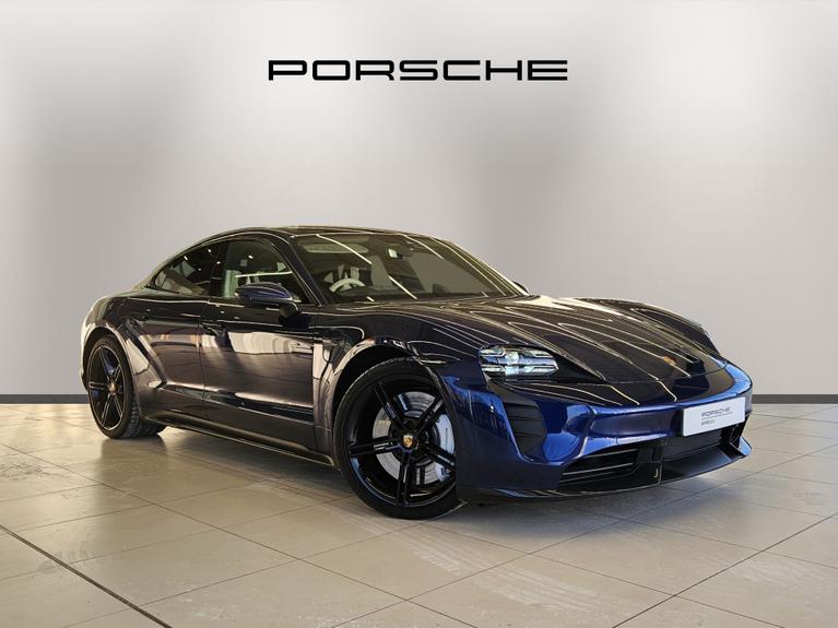 Used 2023 PORSCHE Taycan 440kW GTS 93kWh 4dr Auto Gentian Blue Metallic at JCT600