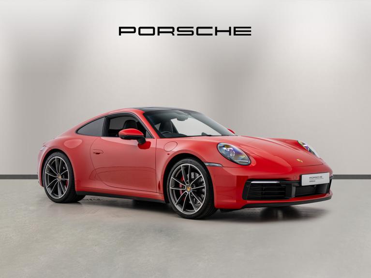 Used 2019 PORSCHE 911 3.0T 992 Carrera S Coupe 2dr Petrol PDK Euro 6 (s/s) (450 ps) Red at JCT600