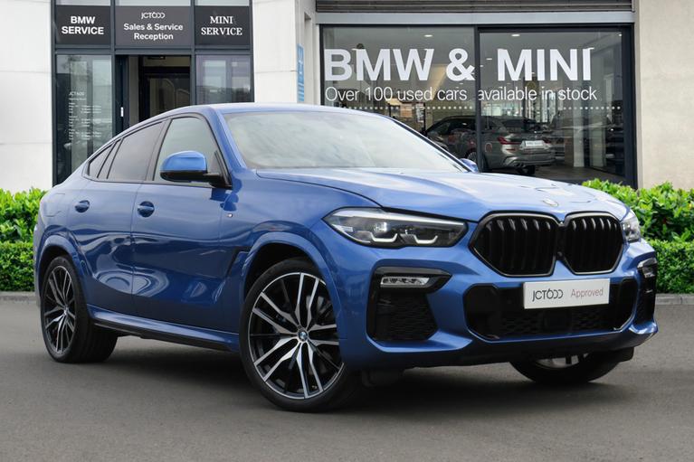 Used 2021 BMW X6 XDRIVE40I M SPORT Riverside Blue at JCT600