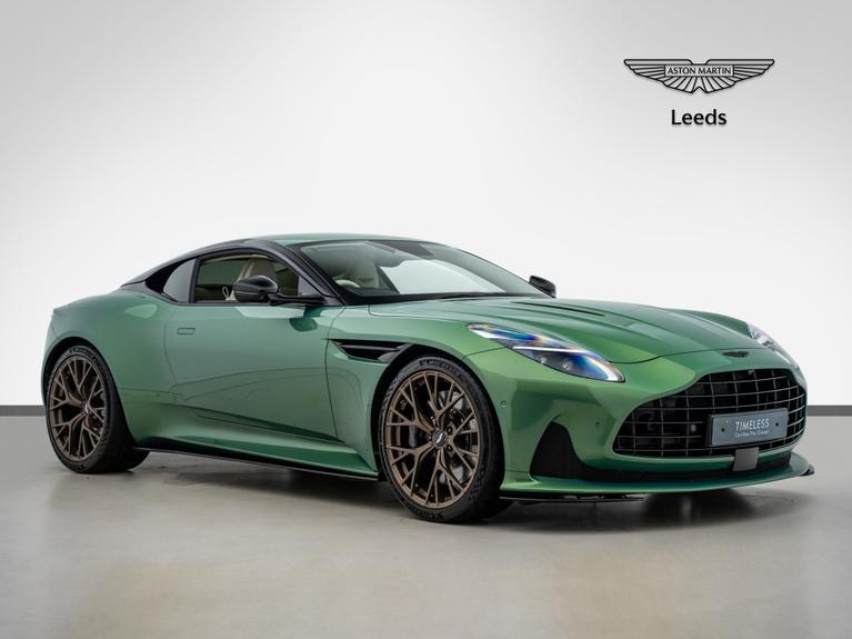 Used 2024 ASTON MARTIN Db12 4.0 V8 Coupe 2dr Petrol Auto Euro 6 (s/s) (680 ps) Green at JCT600