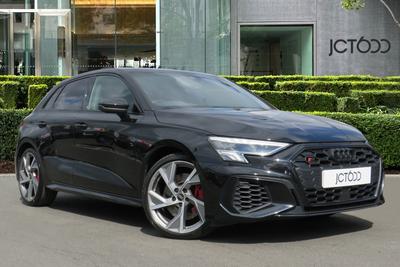 2023 AUDI S3 2.0 TFSI Black Edition Sportback Petrol S Tronic quattro at JCT600