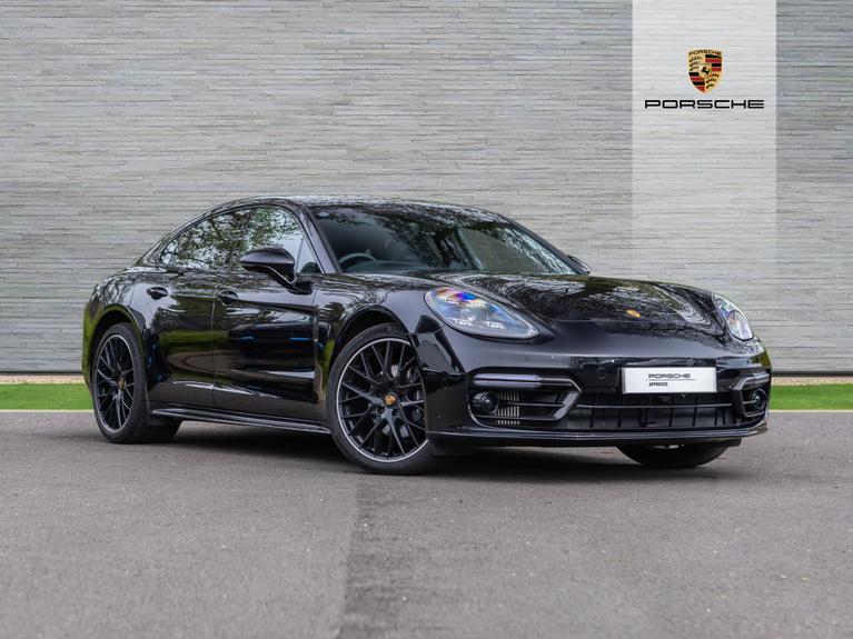 Used 2023 PORSCHE Panamera 2.9 V6 4 Platinum Edition Saloon 5dr Petrol PDK 4WD Euro 6 (s/s) (330 ps) Black at JCT600