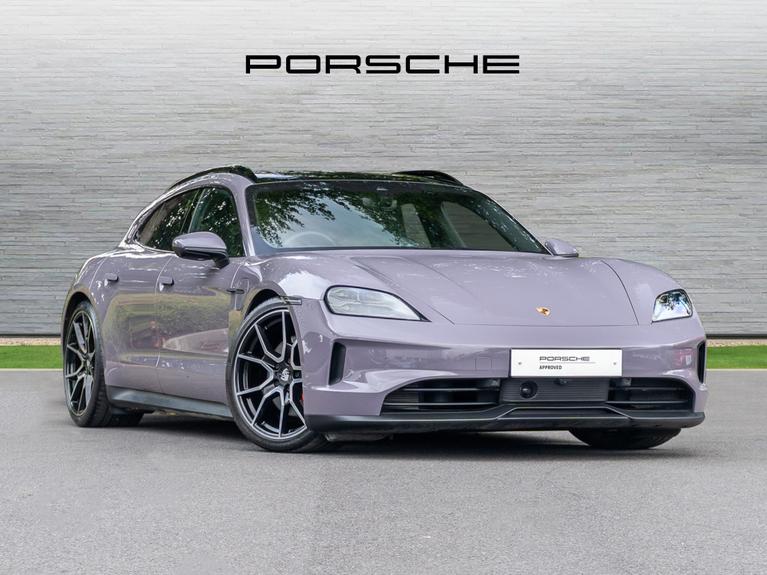 Used 2025 PORSCHE Taycan Performance 89kWh 4S Sport Turismo 5dr Electric Auto 4WD (11kW Charger) (544 ps) Purple at JCT600