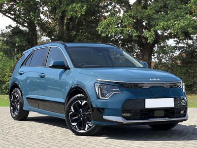 Used 2023 Kia NIRO 64.8kWh 4 SUV 5dr Electric Auto (201 bhp) mineral blue at Gravells