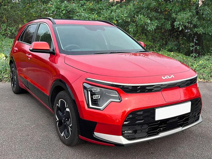 Used 2025 Kia Niro 64.8 kWh 4 Runway Red at Hawkins Motor Group