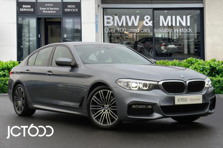 Used 2017 BMW 5 Series 530i M Sport Bluestone at JCT600